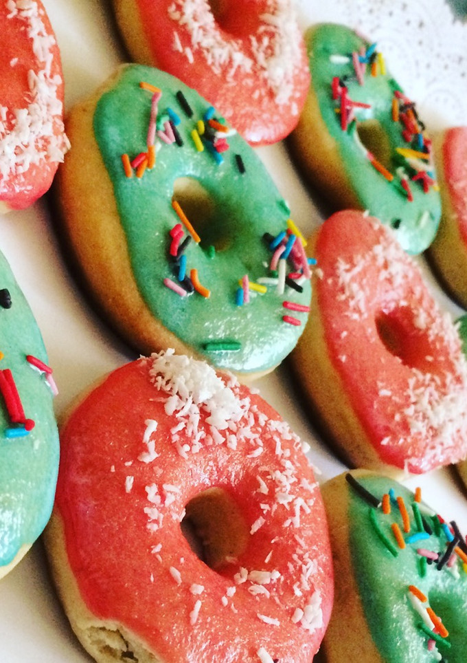 Una foto de Donuts al horno 🍩🍩🍩