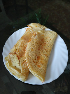 Una foto de Tortitas de York y queso
