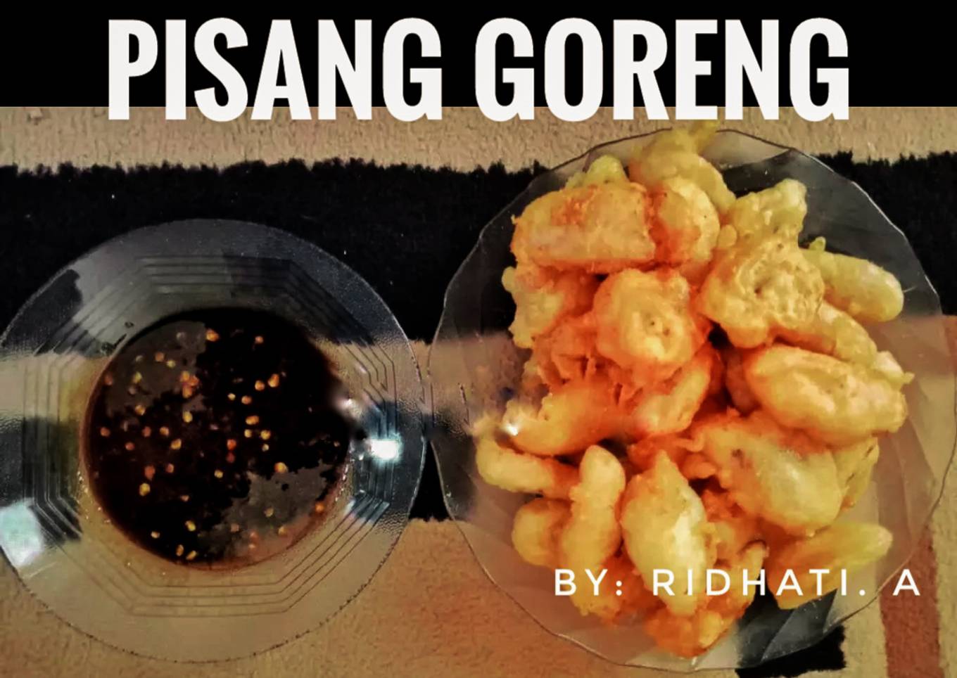 Pisang Goreng Sambal Petis Enak