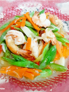 Foto resep Tumis Buncis Wortel Udang