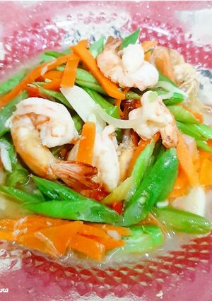 Foto resep Tumis Buncis Wortel Udang