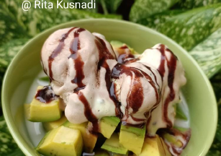 Choco Avocado Ice Cream