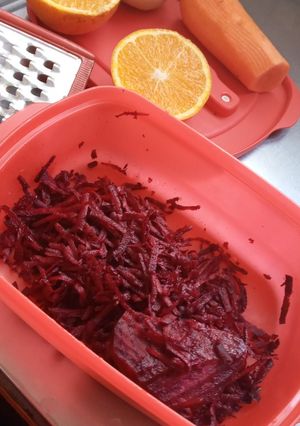 Una foto de Saludable ensalada agridulce