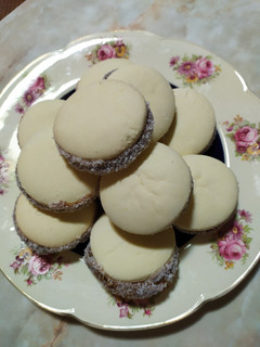 Una foto de Alfajores de Maicena