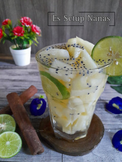 Foto resep Es Setup Nanas