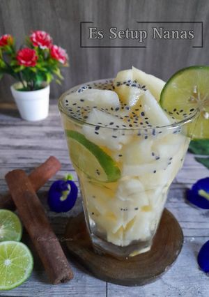 Foto resep Es Setup Nanas