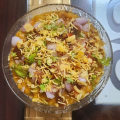A picture of Ragda chaat.