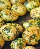 Papitas cambray con perejil