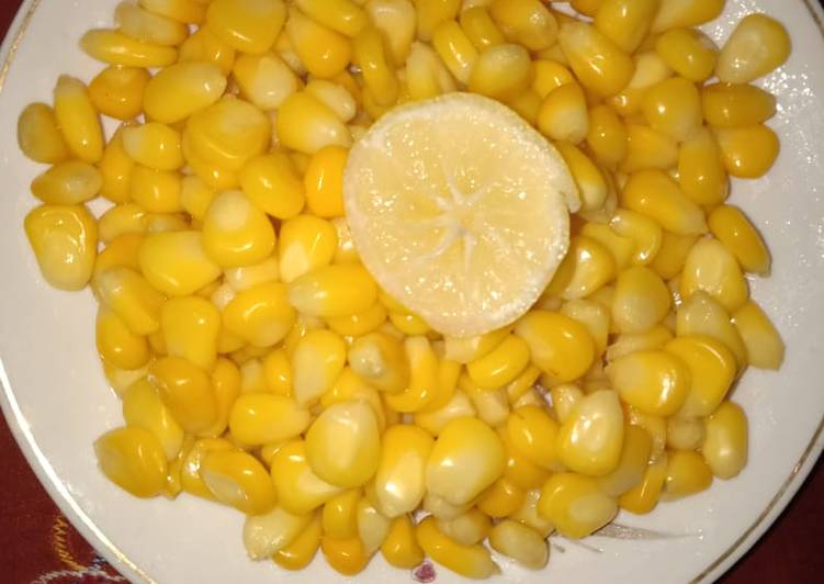 Steps to Make Favorite Sweet corn