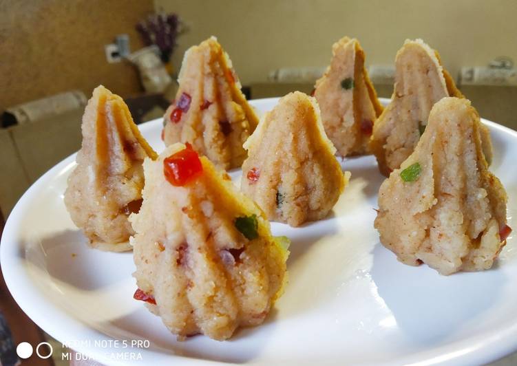 Recipe of Favorite Whole wheat Atta Modak