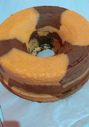 Foto resep Bolu jadul motif macan