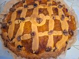 Édes, vajas pite savanykás baracklekvárral dióval 🥧🍑☕️