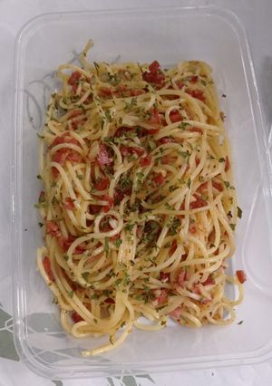 Foto resep Spaghetti Aglio Olio