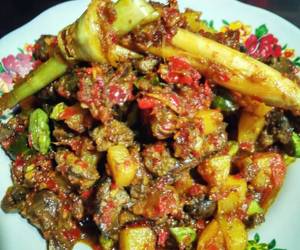 Resep mudah Sambal goreng ati ampela mix kentang N petay 😋 Nikmat Lezat