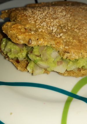 Una foto de Pan de avena con linaza y ajonjolí