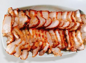 Hình của món Thịt ba rọi nướng.