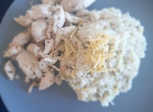 Una foto de Risotto de champiñones