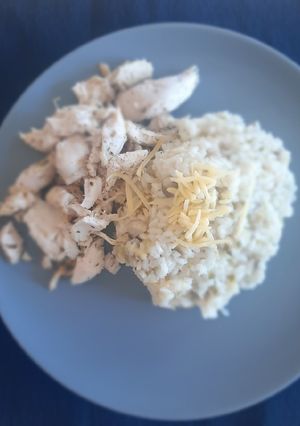 Una foto de Risotto de champiñones