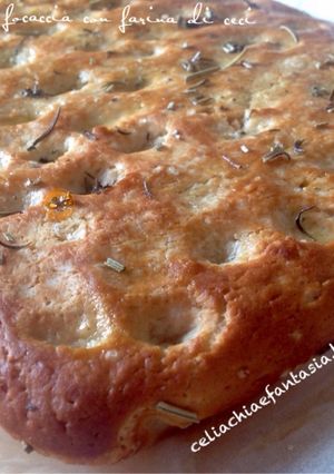 Foto di Focaccia con farina di ceci - senza glutine