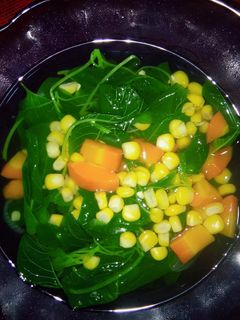 Foto resep Sayur Bayam Kuah Bening