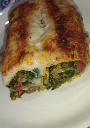 Una foto de Canelones de carne y verdura🥰
