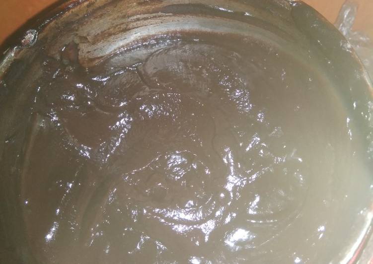Langkah mengolah Filling coklat homemade,mudah dan irit😅 Anti Gagal