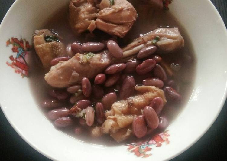 @IDE Resep Sop Ayam Kacang Merah ide masakan sehari hari