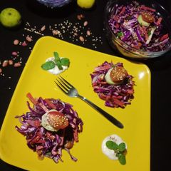 A picture of Purple Cabage Salad.