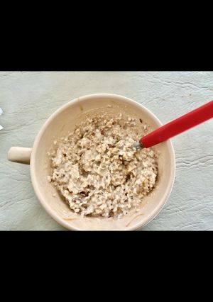 Una foto de Avena con proteína al microondas 💞