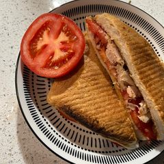 A picture of Tuna Toastie.