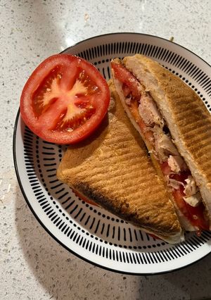 A picture of Tuna Toastie.
