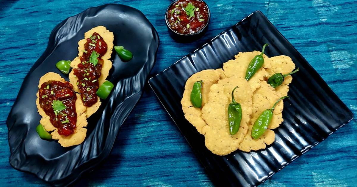Chinese Fafda Recipe by Geeta Godhiwala - Cookpad