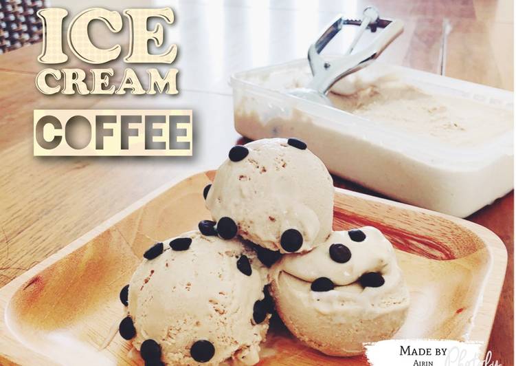 Bumbu Ice cream coffee | Resep Membuat Ice cream coffee Yang Enak Dan Mudah