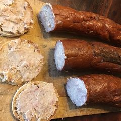 A picture of California Farm Smoked Pork Tea Sausage.