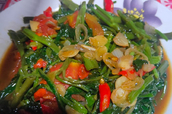 Resep Cah kangkung Anti Gagal