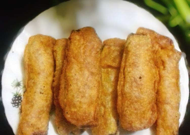 Simple Way to Prepare Quick Beguni (Egg Plant Fritters)