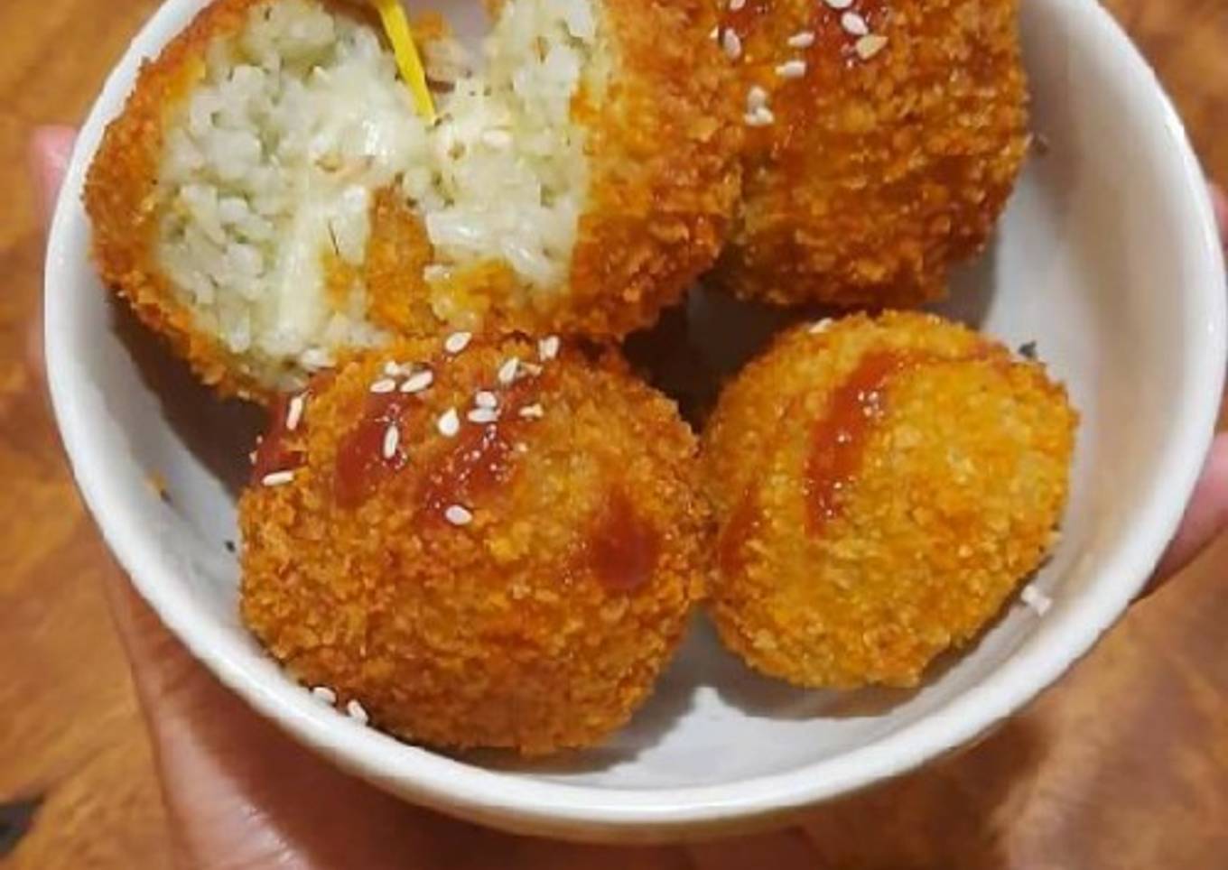 Bola2 nasi goreng