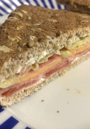 Una foto de Sándwich rápido