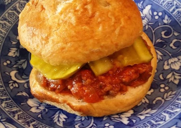 Steps to Make Award-winning Sloppy Joes