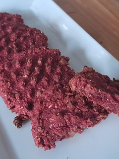 Una foto de Galletas veganas de betarraga