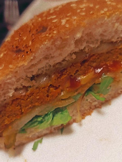 Una foto de Hamburguesa Vegetariana