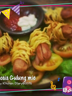 Foto resep Sosis Gulung mie