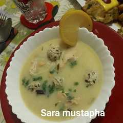 شربة بيضاء عاصمية حساء 🍲-レシピのメイン写真