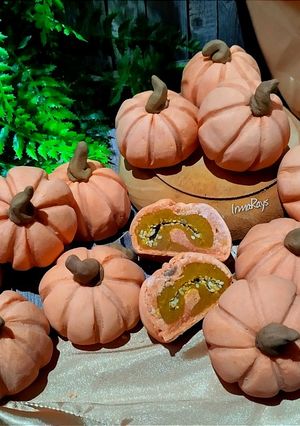 Foto resep Pumpkin Mochi Bread