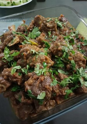 A picture of Shinwari Mutton Karahi.