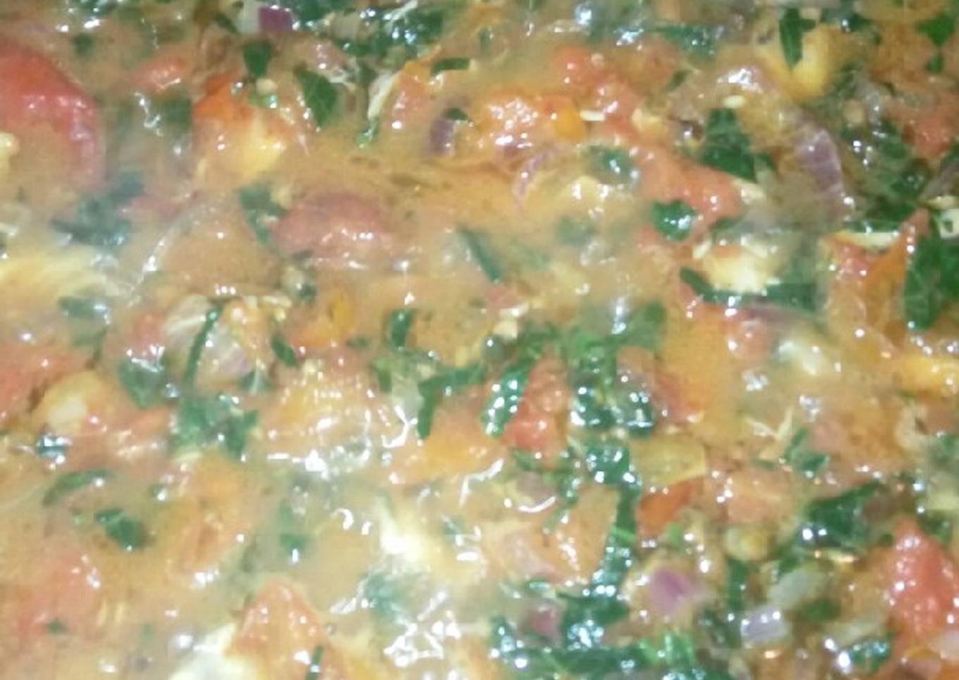 Steps to Prepare Super Quick Homemade Smoked fish Stew nd Sausage