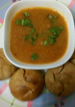 A picture of Winter special Mix Dal Batti.