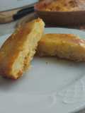 Tortilla de patatas y puerro en el horno