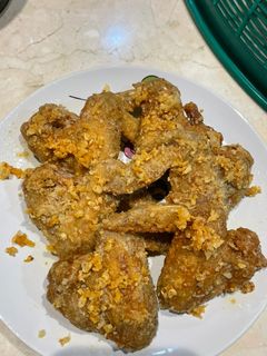 Foto resep Crispy Cheesy Chicken Wings (Garlic Parmesan Chicken Wings)