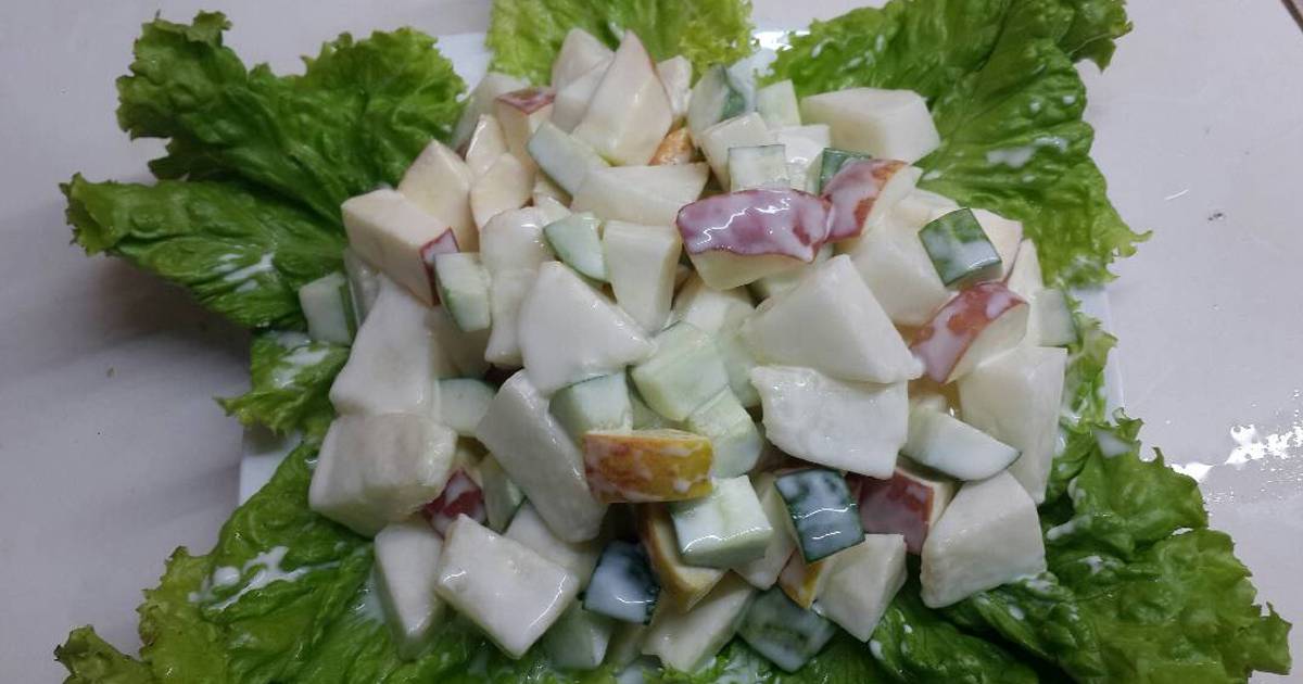 Cách Làm Món Salad hoa quả của Liên Tinh Dầu